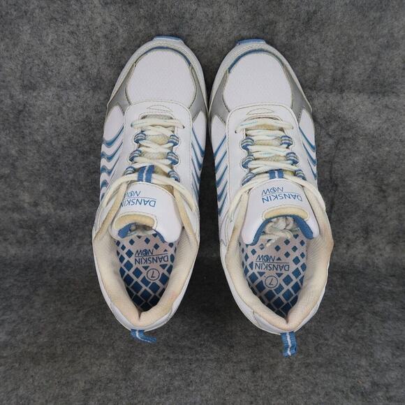 Danskin Now Shoes Women 7 Athletic Trainer Sneaker Running Walking Comfort White - Picture 6 of 14